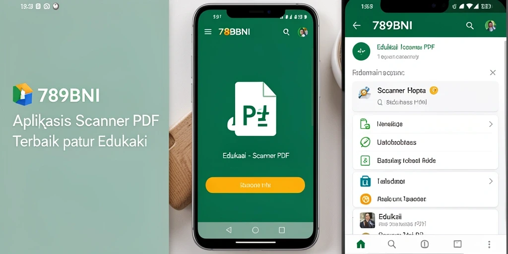 Antarmuka pengguna 789BNI yang intuitif untuk pemindaian PDF.