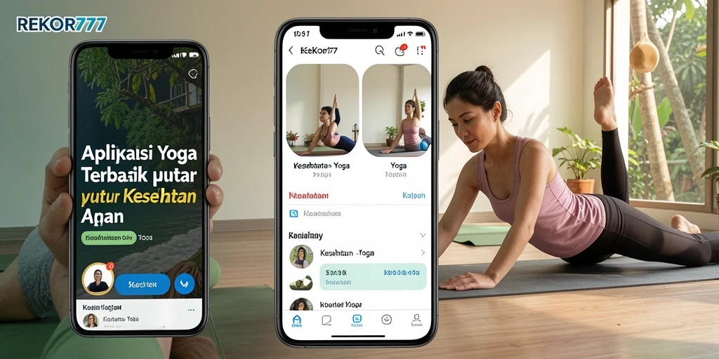 Antarmuka pengguna REKOR777 menampilkan berbagai pose Yoga terperinci.