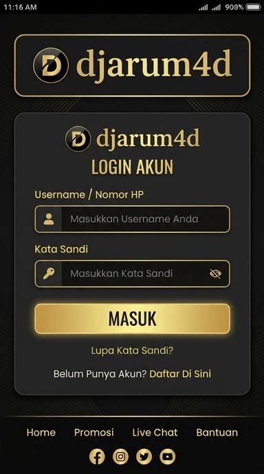 Panduan Masuk Akun djarum4d untuk Pengguna Android